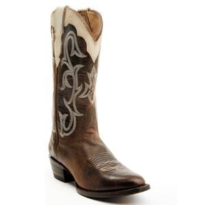 Idyllwind Banter Western Performance Boots Medium Toe Brown Leather Size 10 NWOT